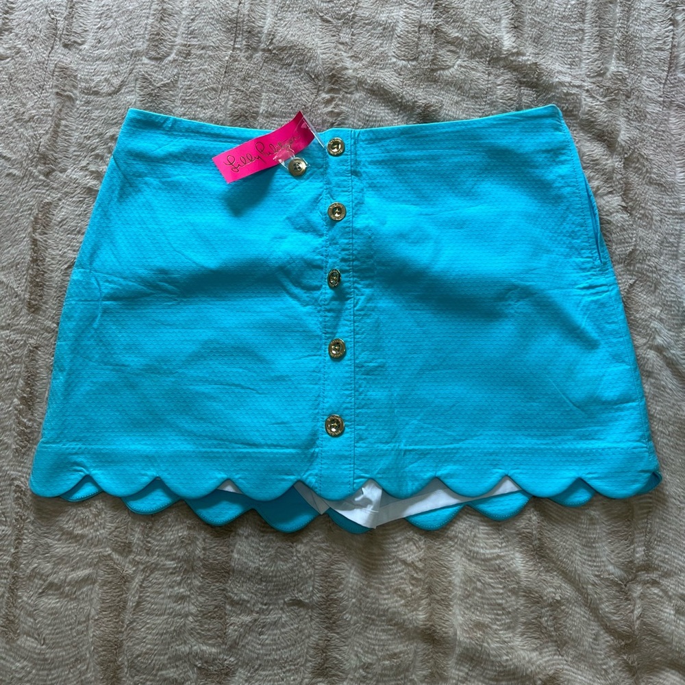 Lilly Pulitzer Kayla Skort in Blue Ibiza size 16